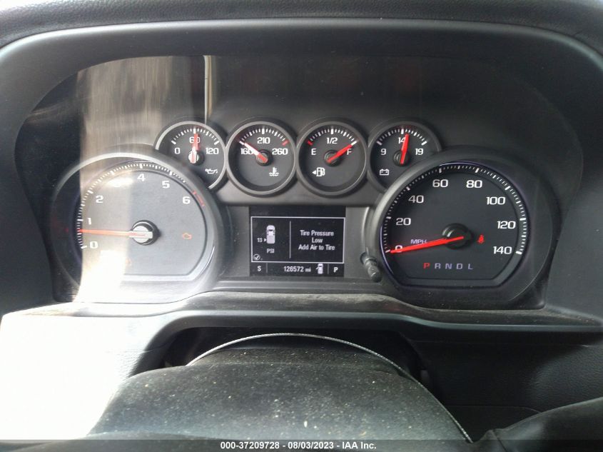 2019 CHEVROLET SILVERADO 1500 CUSTOM - 1GCPWBEF0KZ244218