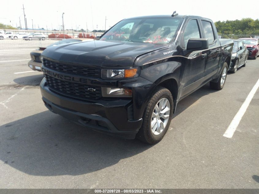 2019 CHEVROLET SILVERADO 1500 CUSTOM - 1GCPWBEF0KZ244218