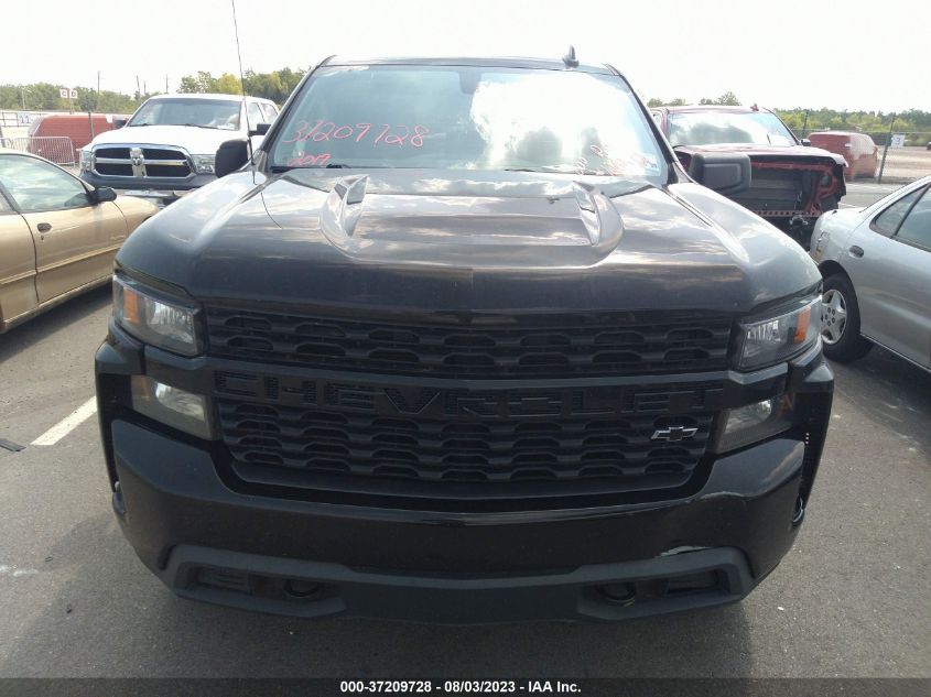 2019 CHEVROLET SILVERADO 1500 CUSTOM - 1GCPWBEF0KZ244218