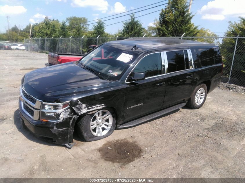 2019 CHEVROLET SUBURBAN LT - 1GNSKHKC3KR100382