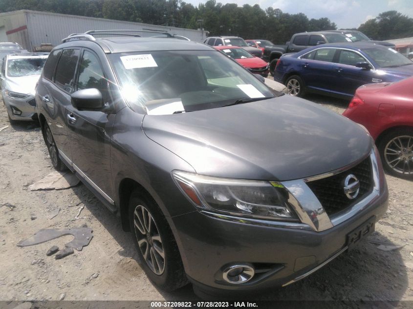 2015 NISSAN PATHFINDER SL - 5N1AR2MM5FC690219