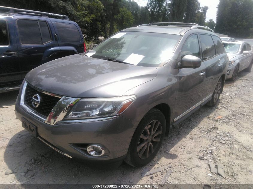 2015 NISSAN PATHFINDER SL - 5N1AR2MM5FC690219