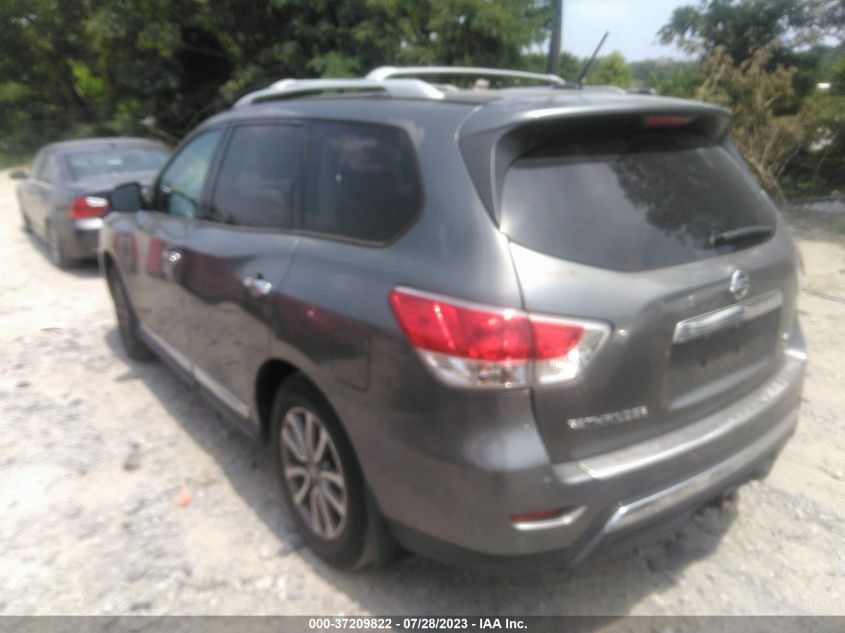 2015 NISSAN PATHFINDER SL - 5N1AR2MM5FC690219