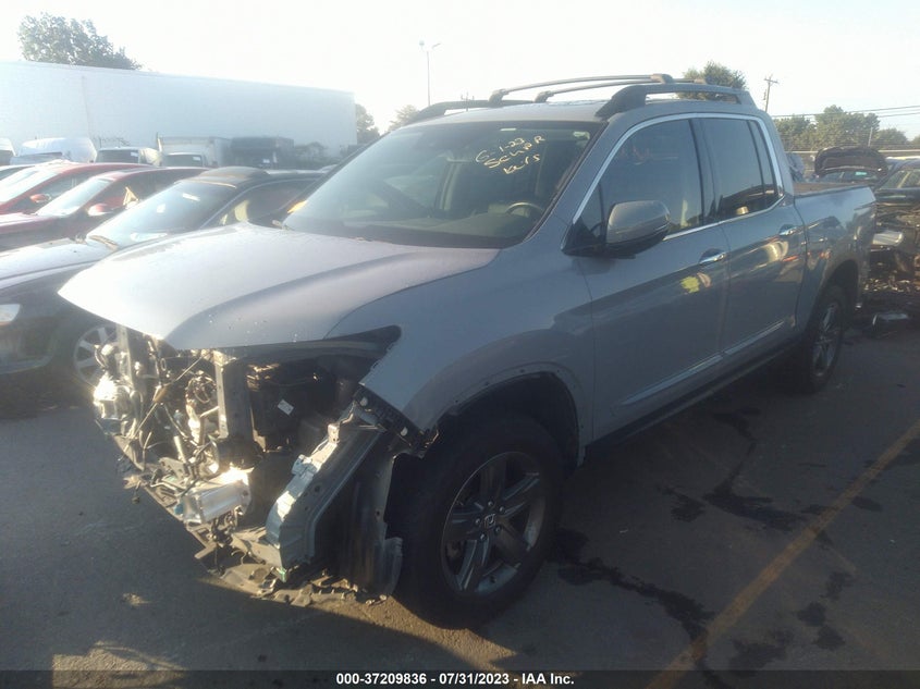 VIN 5FPYK3F70NB012796 2022 HONDA RIDGELINE RTL-E