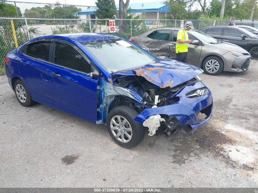 2013 HYUNDAI ACCENT GLS/GS - KMHCT4AEXDU322936