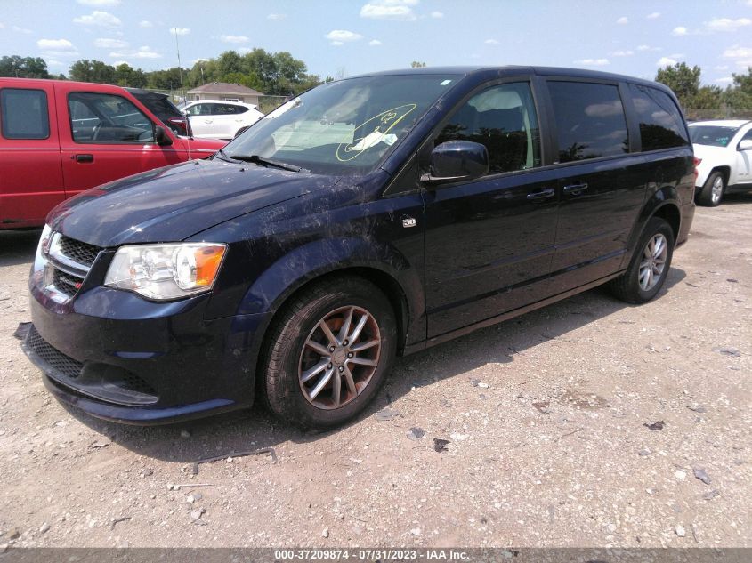 2014 DODGE GRAND CARAVAN SE - 2C4RDGBG8ER223270
