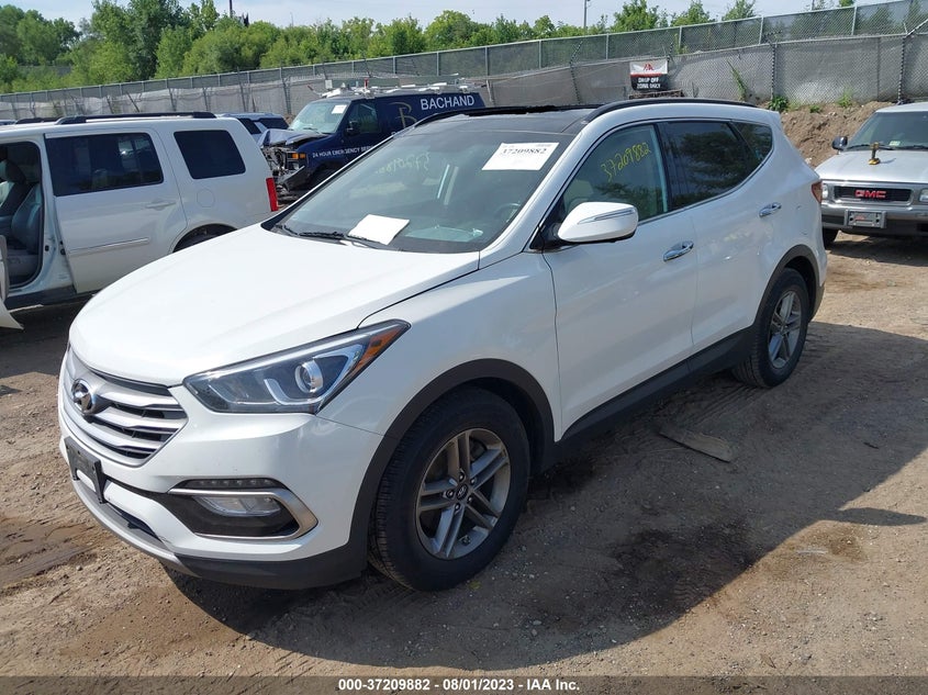 VIN 5XYZUDLB7HG390133 2017 HYUNDAI SANTA FE SPORT 2.4L
