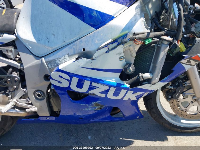2002 SUZUKI GSX-R600 - JS1GN7BA322107706