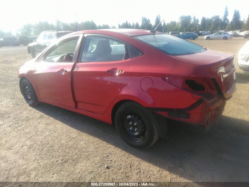 2015 HYUNDAI ACCENT GLS - KMHCT4AE0FU819755