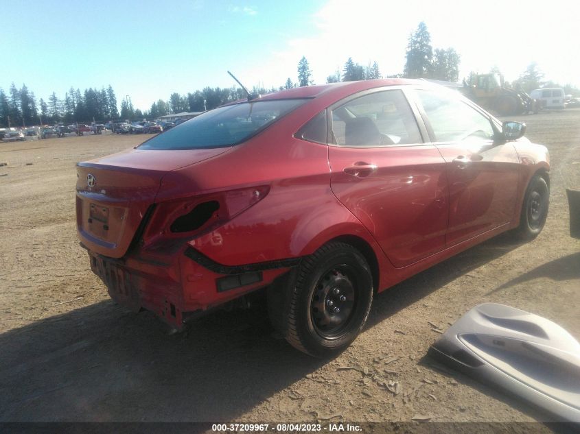 2015 HYUNDAI ACCENT GLS - KMHCT4AE0FU819755