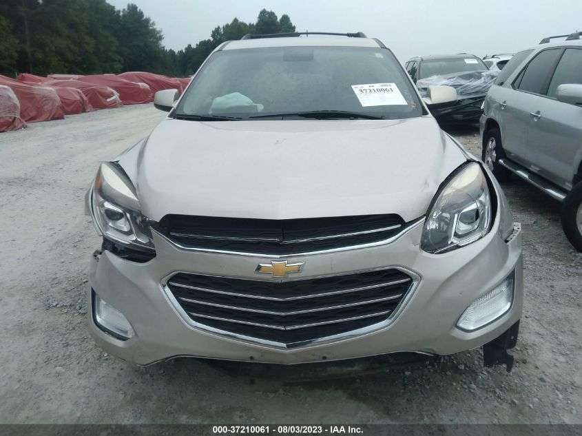 2016 CHEVROLET EQUINOX LT - 2GNALCEK1G1176424
