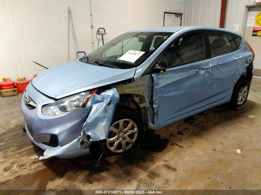2014 HYUNDAI ACCENT GS - KMHCT5AE8EU177080