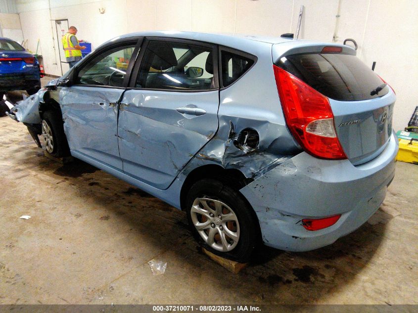 2014 HYUNDAI ACCENT GS - KMHCT5AE8EU177080