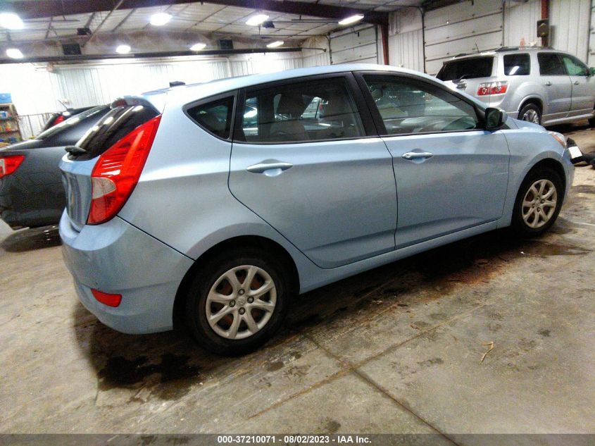 2014 HYUNDAI ACCENT GS - KMHCT5AE8EU177080