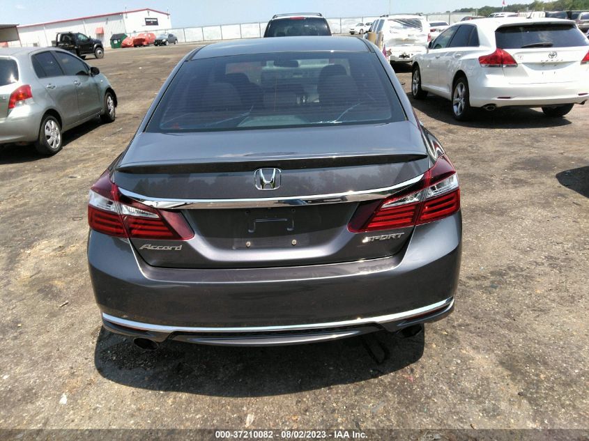 2016 HONDA ACCORD SEDAN SPORT - 1HGCR2F59GA093432