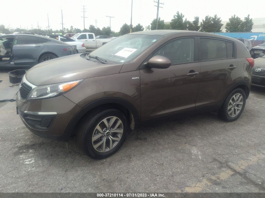 2014 KIA SPORTAGE LX - KNDPBCAC4E7558502