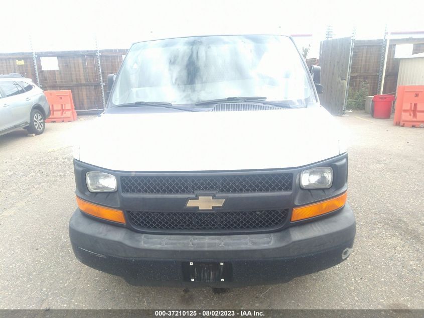 2014 CHEVROLET EXPRESS CARGO VAN - 1GCZGTCG0E1143643