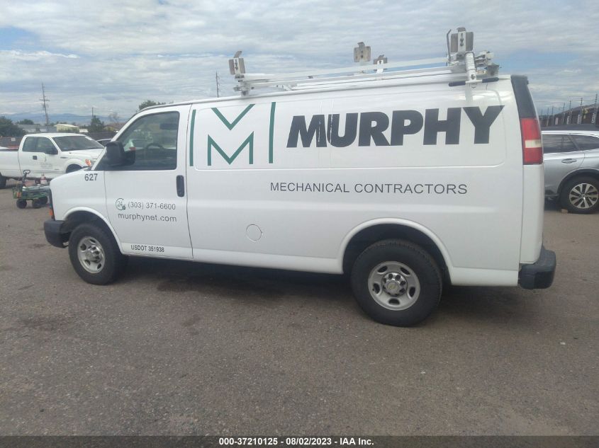 2014 CHEVROLET EXPRESS CARGO VAN - 1GCZGTCG0E1143643