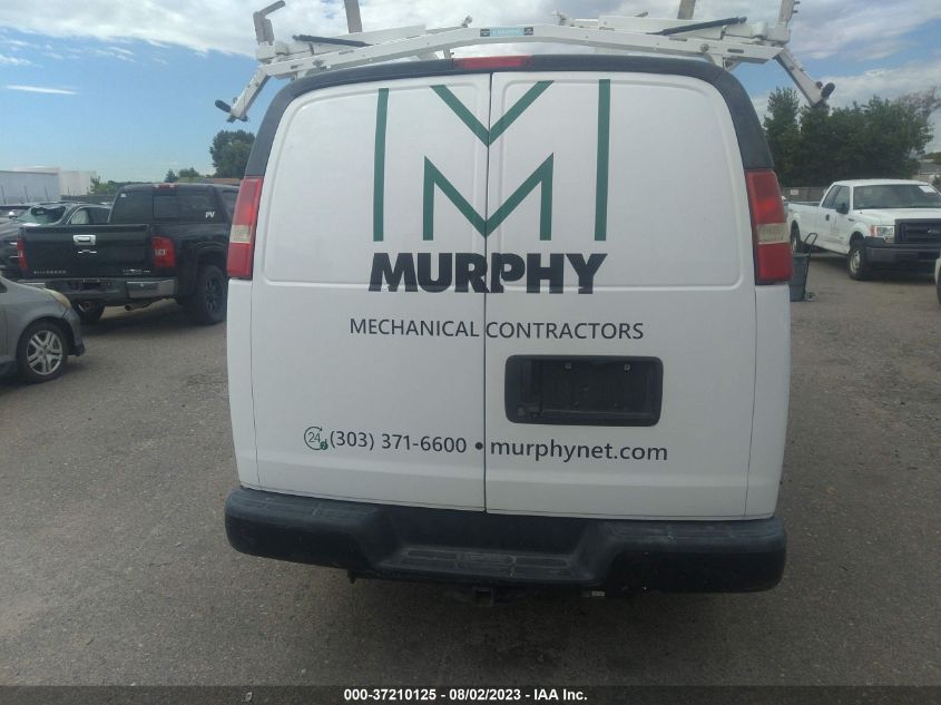 2014 CHEVROLET EXPRESS CARGO VAN - 1GCZGTCG0E1143643