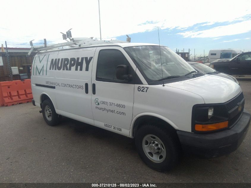 2014 CHEVROLET EXPRESS CARGO VAN - 1GCZGTCG0E1143643