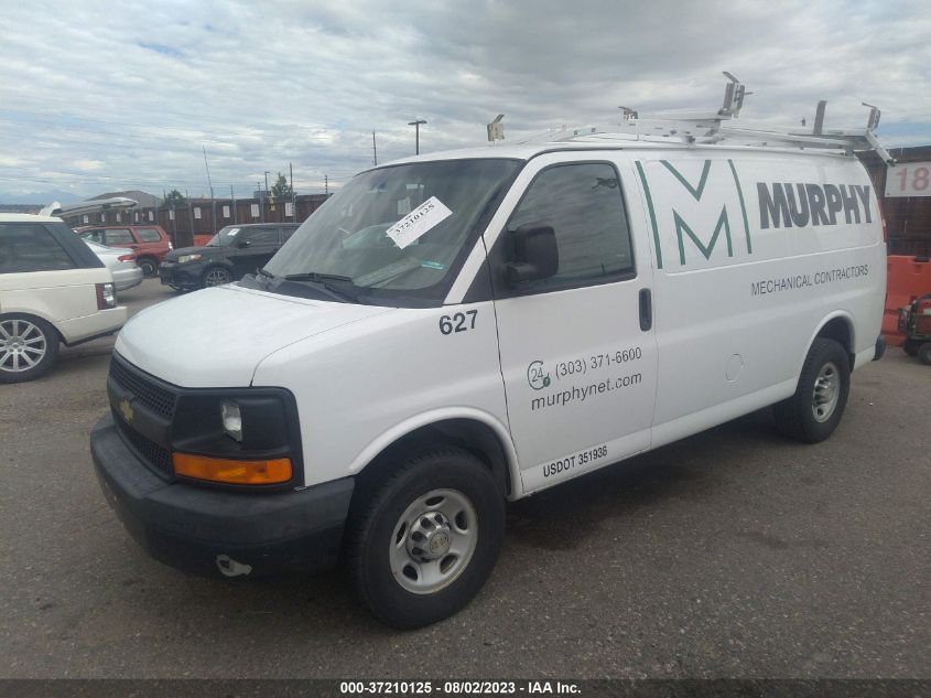 2014 CHEVROLET EXPRESS CARGO VAN - 1GCZGTCG0E1143643
