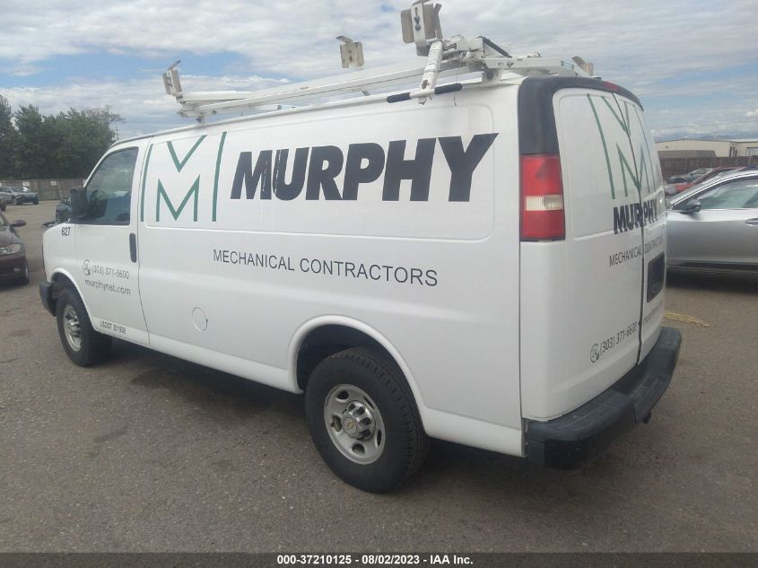 2014 CHEVROLET EXPRESS CARGO VAN - 1GCZGTCG0E1143643