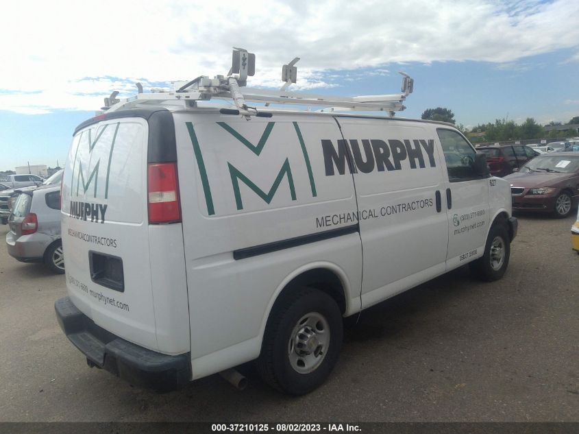 2014 CHEVROLET EXPRESS CARGO VAN - 1GCZGTCG0E1143643