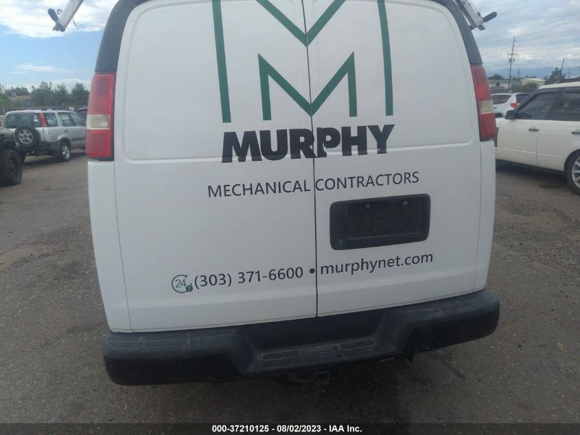 2014 CHEVROLET EXPRESS CARGO VAN - 1GCZGTCG0E1143643