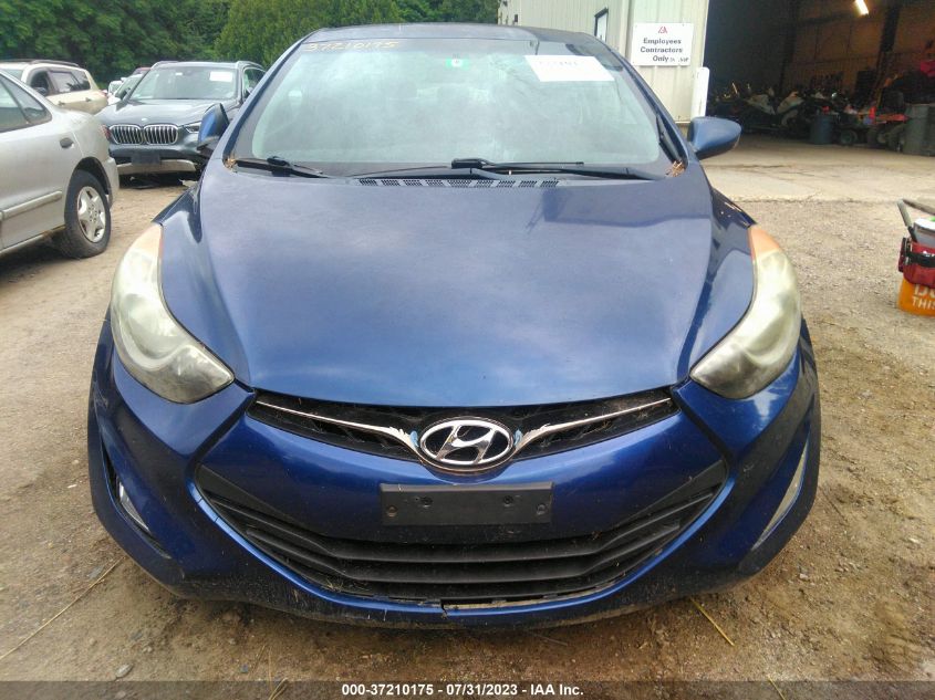 2013 HYUNDAI ELANTRA COUPE GS PZEV KMHDH6AE7DU016553