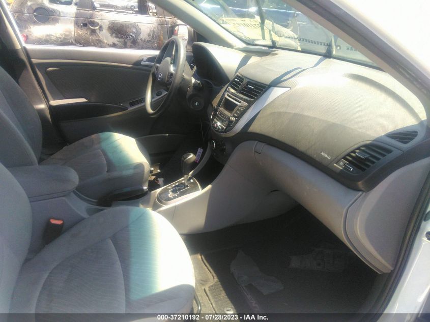 2015 HYUNDAI ACCENT GLS/SE - KMHCU4AE6FU822057