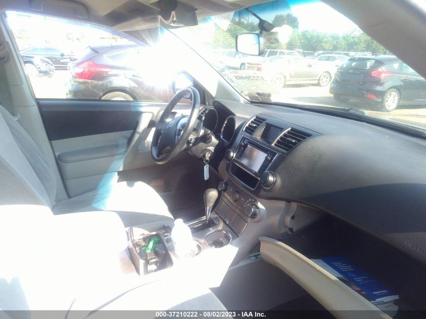 2013 TOYOTA HIGHLANDER HYBRID JTEBC3EH5D2014059