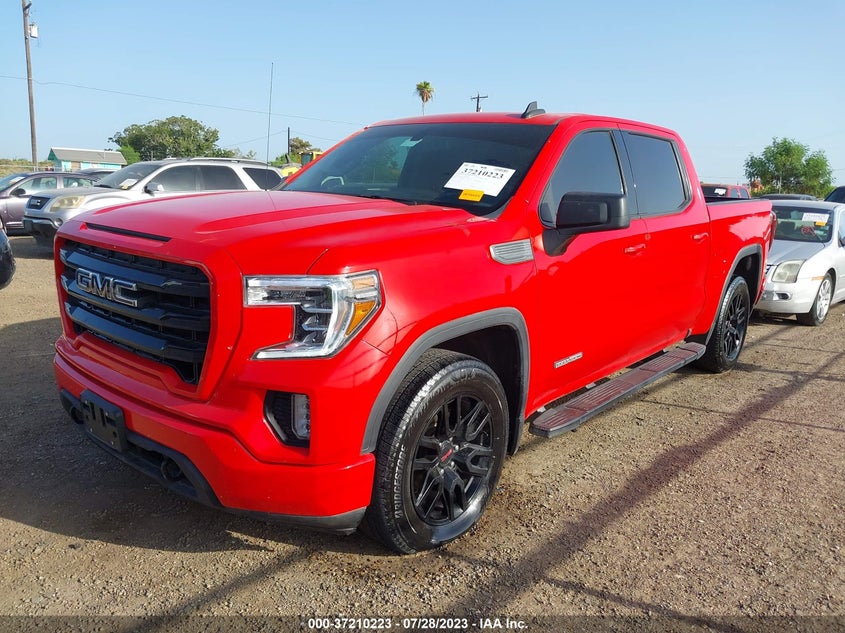 VIN 3GTP8CEK7MG159280 2021 GMC SIERRA 1500 ELEVATION