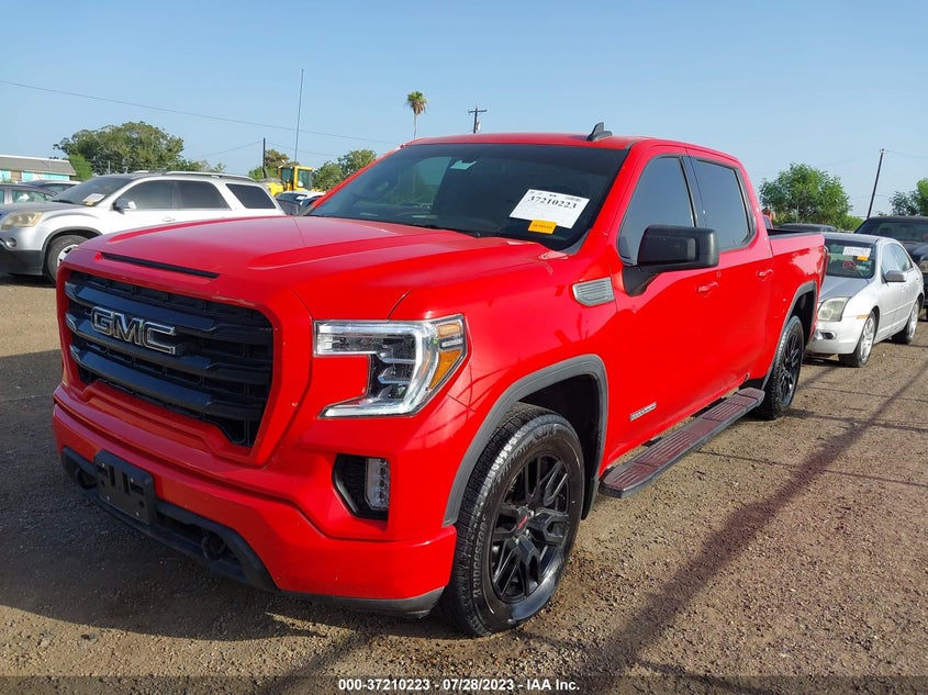 VIN 3GTP8CEK7MG159280 2021 GMC SIERRA 1500 ELEVATION