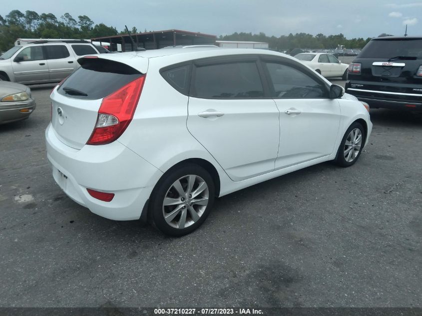 2014 HYUNDAI ACCENT SE - KMHCU5AE4EU142162