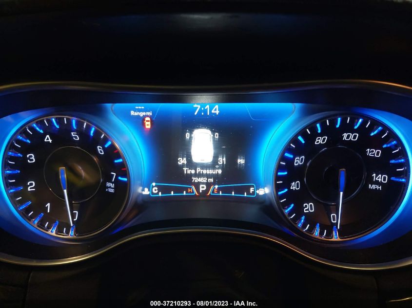 2016 CHRYSLER 300 300C - 2C3CCAKG1GH170849