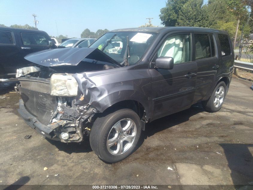 2014 HONDA PILOT EX-L - 5FNYF3H50EB028487