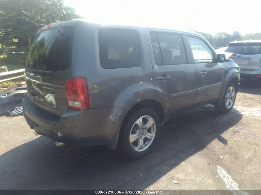 2014 HONDA PILOT EX-L - 5FNYF3H50EB028487