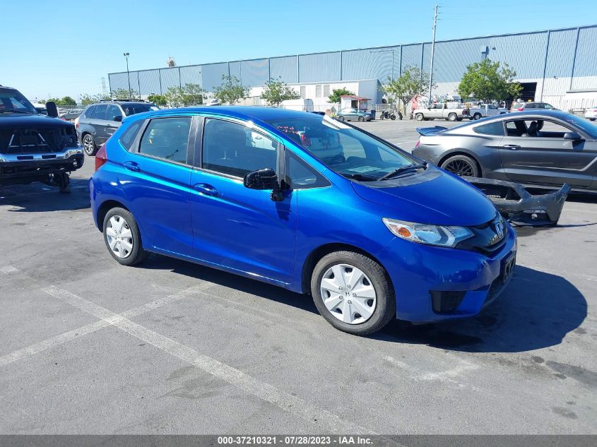 2016 HONDA FIT LX - JHMGK5H57GX038699