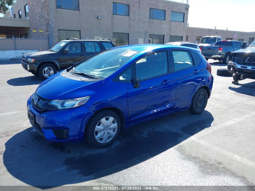 2016 HONDA FIT LX - JHMGK5H57GX038699