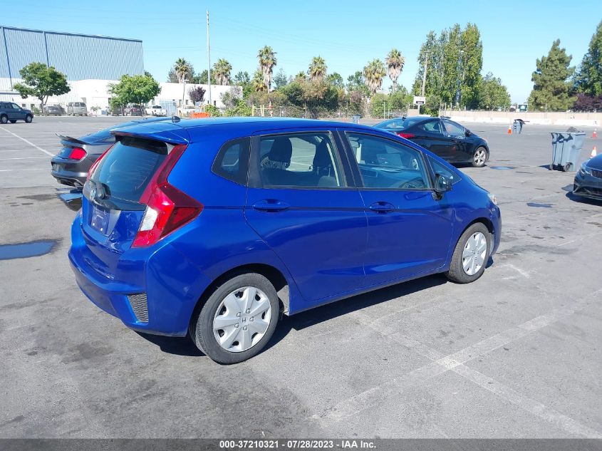 2016 HONDA FIT LX - JHMGK5H57GX038699