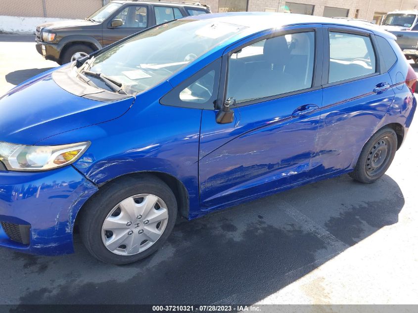 2016 HONDA FIT LX - JHMGK5H57GX038699