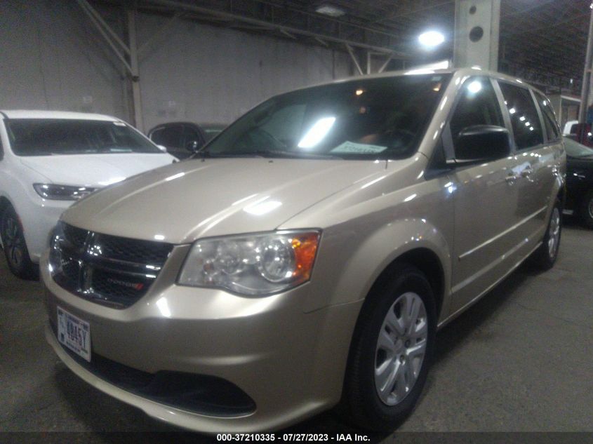 2014 DODGE GRAND CARAVAN SE - 2C4RDGBG3ER353277