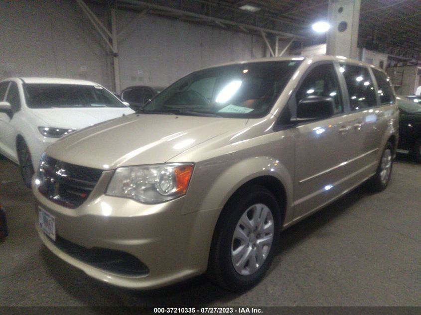 2014 DODGE GRAND CARAVAN SE - 2C4RDGBG3ER353277