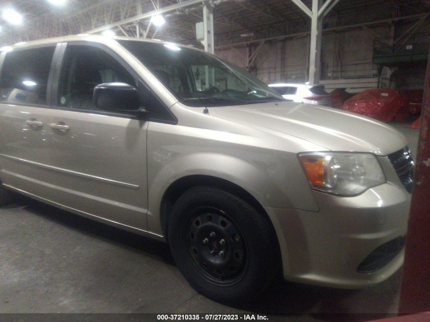2014 DODGE GRAND CARAVAN SE - 2C4RDGBG3ER353277