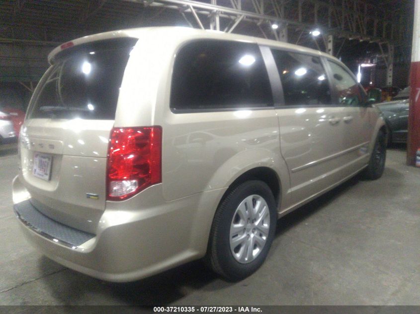 2014 DODGE GRAND CARAVAN SE - 2C4RDGBG3ER353277