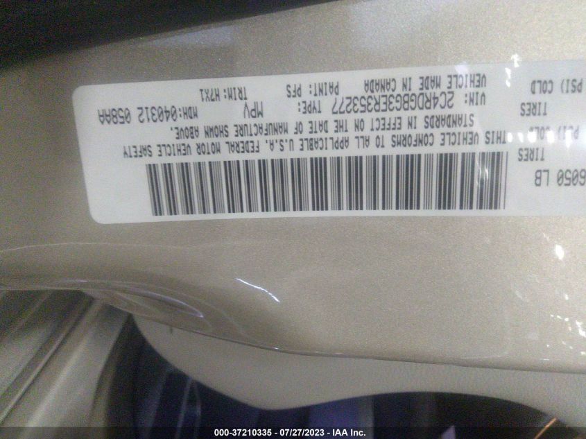 2014 DODGE GRAND CARAVAN SE - 2C4RDGBG3ER353277