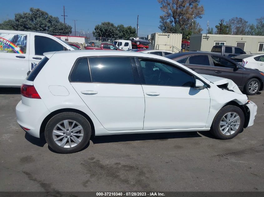 2016 VOLKSWAGEN GOLF S/SE/SEL - 3VW217AU6GM007233