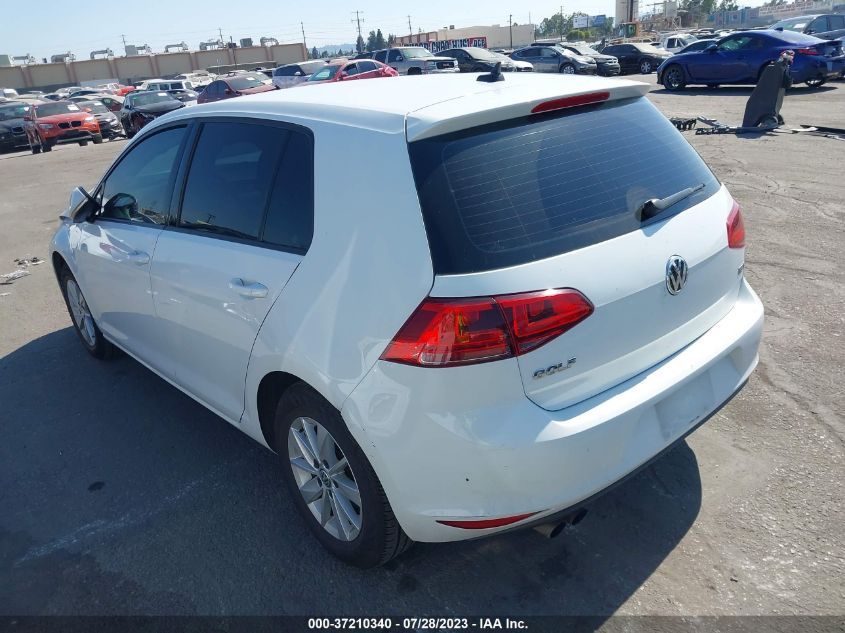 2016 VOLKSWAGEN GOLF S/SE/SEL - 3VW217AU6GM007233