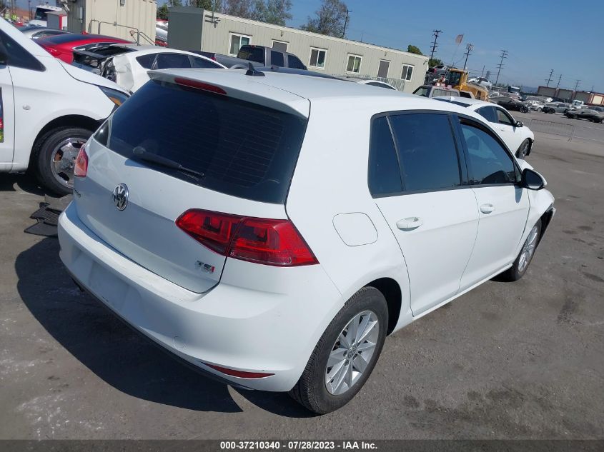 2016 VOLKSWAGEN GOLF S/SE/SEL - 3VW217AU6GM007233