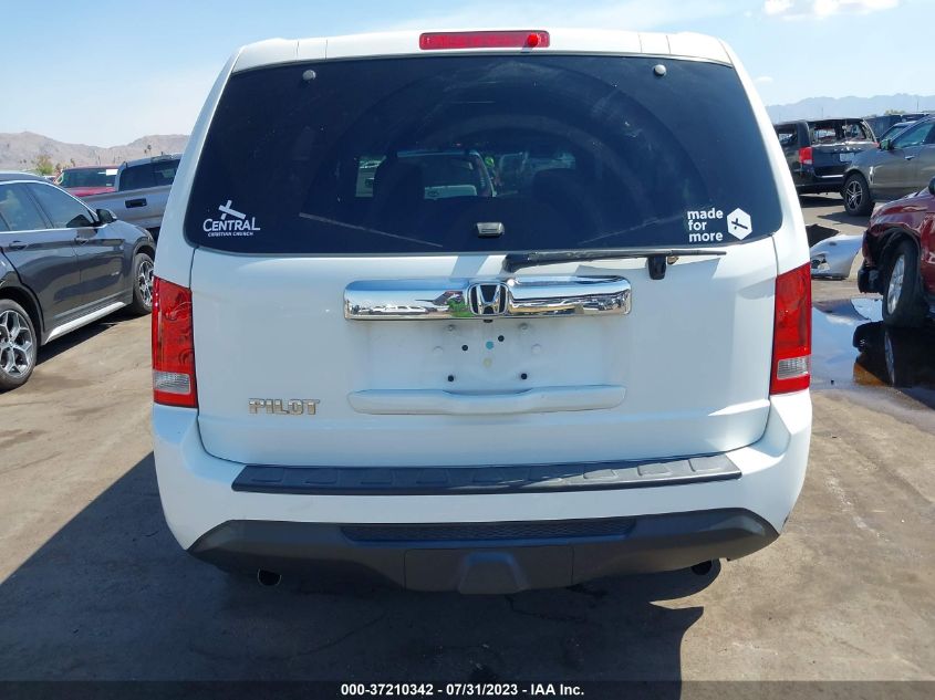 2015 HONDA PILOT LX - 5FNYF3H26FB016965